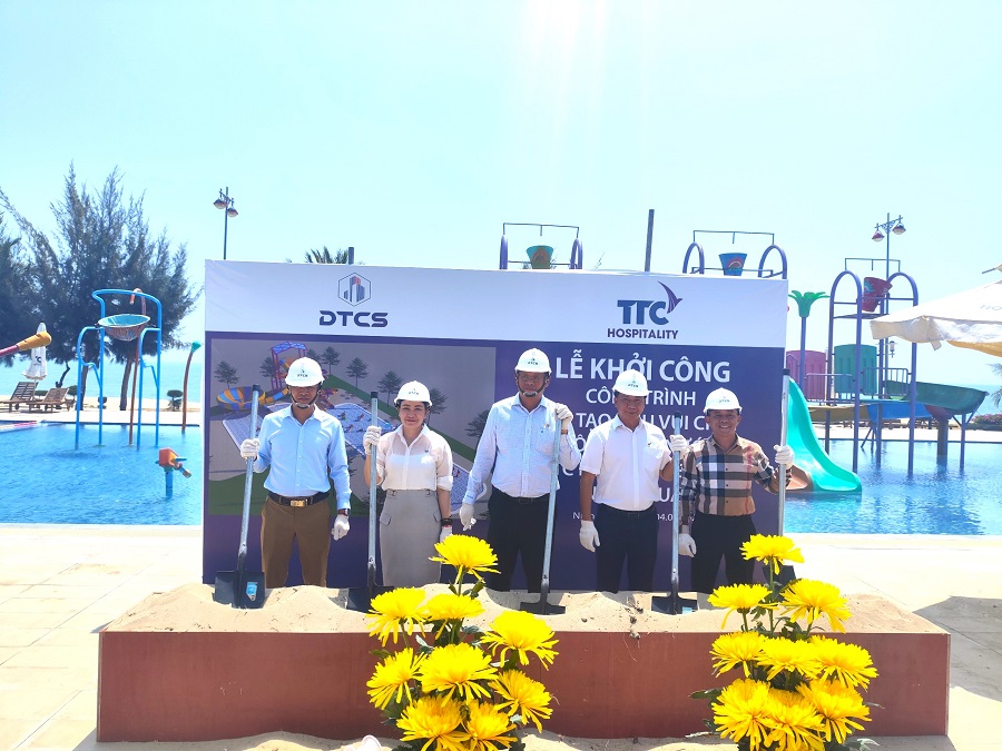 Lễ khởi công Công trình cải tạo Khu vui chơi Công viên nước TTC Resort Premium Ninh Thuận